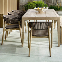 Priscilla All Weather Outdoor Dining Chair (Set of 2)