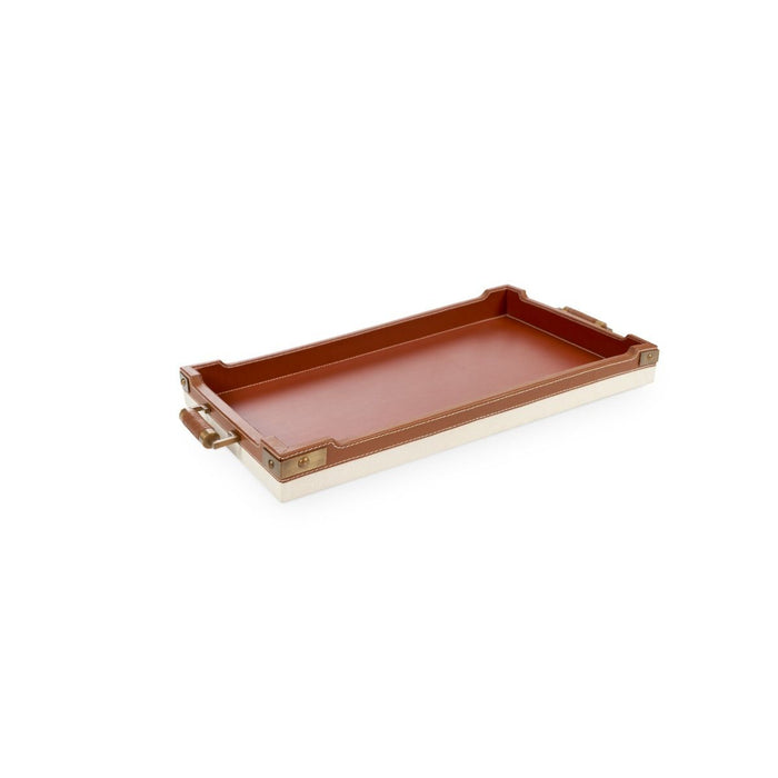 Hudson Tan Rectangular Serving Tray