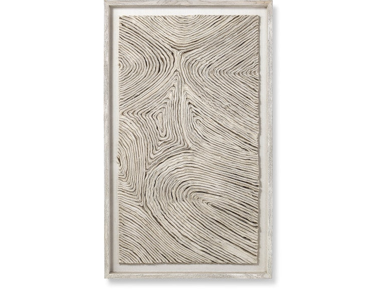 Harlowe Wall Decor Rectangular, White