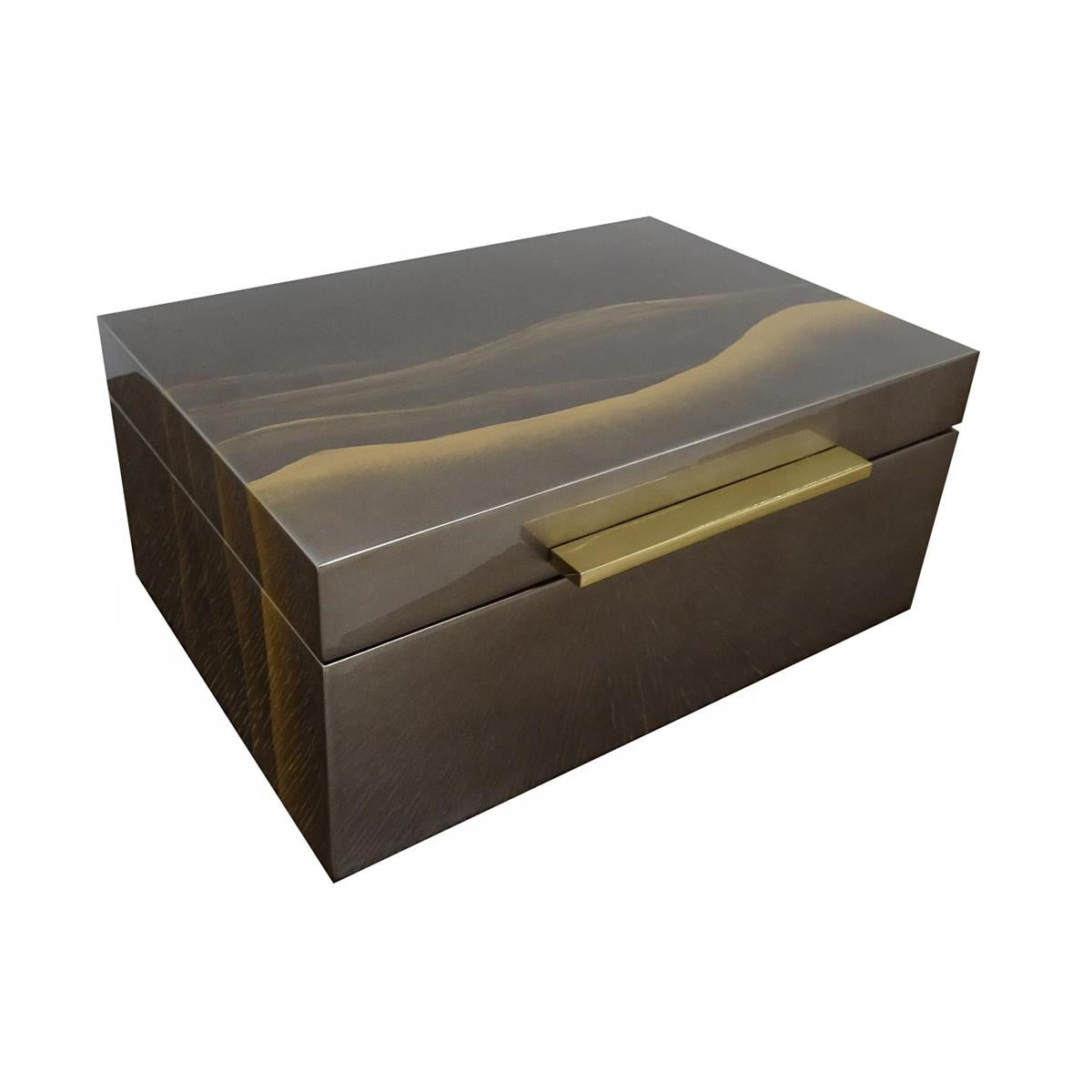 Brew Brown & Gold Waves Box