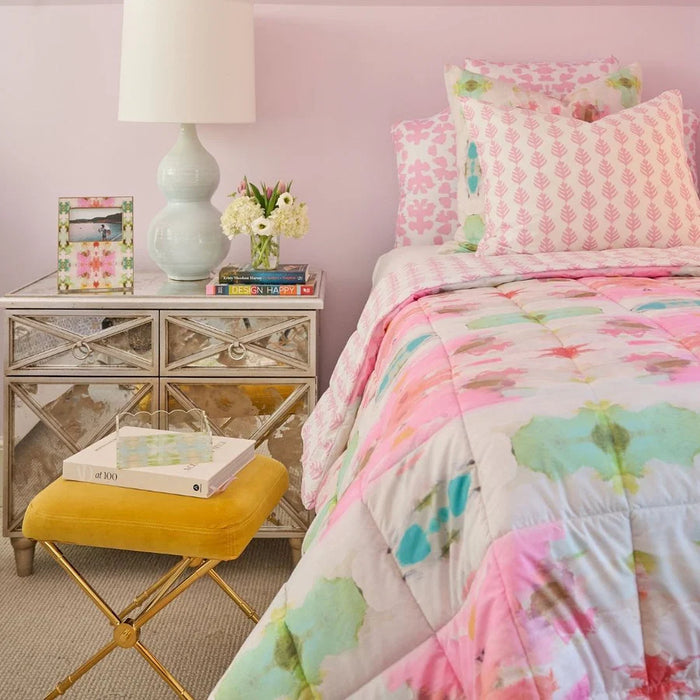 Hannah Watermark Reversable Twin Comforter Set (3 Piece Set)
