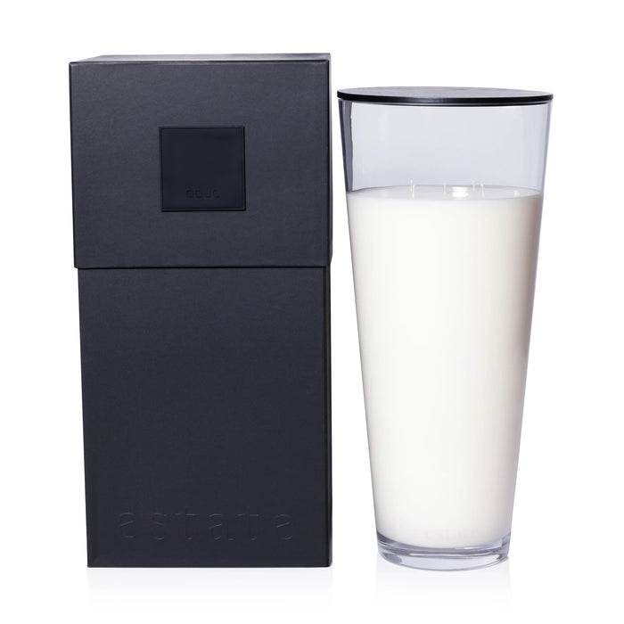 Estate Candle - 288 oz Clear/Aqua (Set 0f 2)