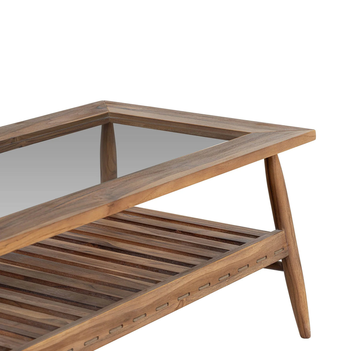 Amellia 43" Outdoor Teak Retangular Coffee Table