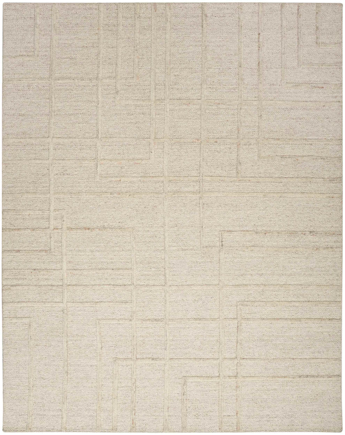 Alexandria Modern Abstract Sand Area Rug