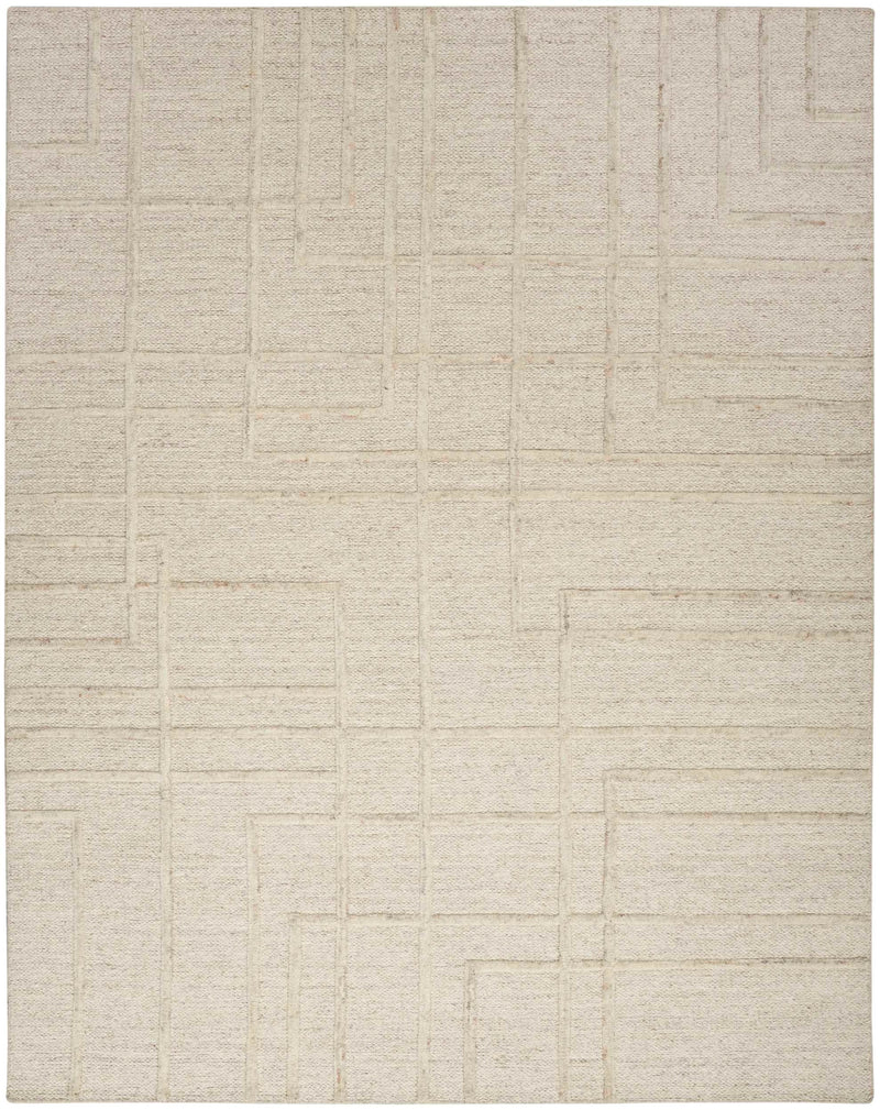 Alexandria Modern Abstract Sand Area Rug