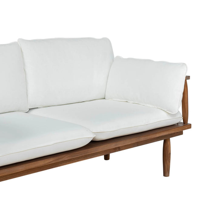Amellia 64" Outdoor Teak Loveseat