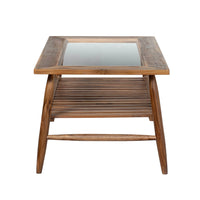 Amellia 43" Outdoor Teak Retangular Coffee Table