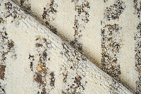 Montana Handmade Wool Brown/Taupe/Ivory Area Rug - Elegance Collection