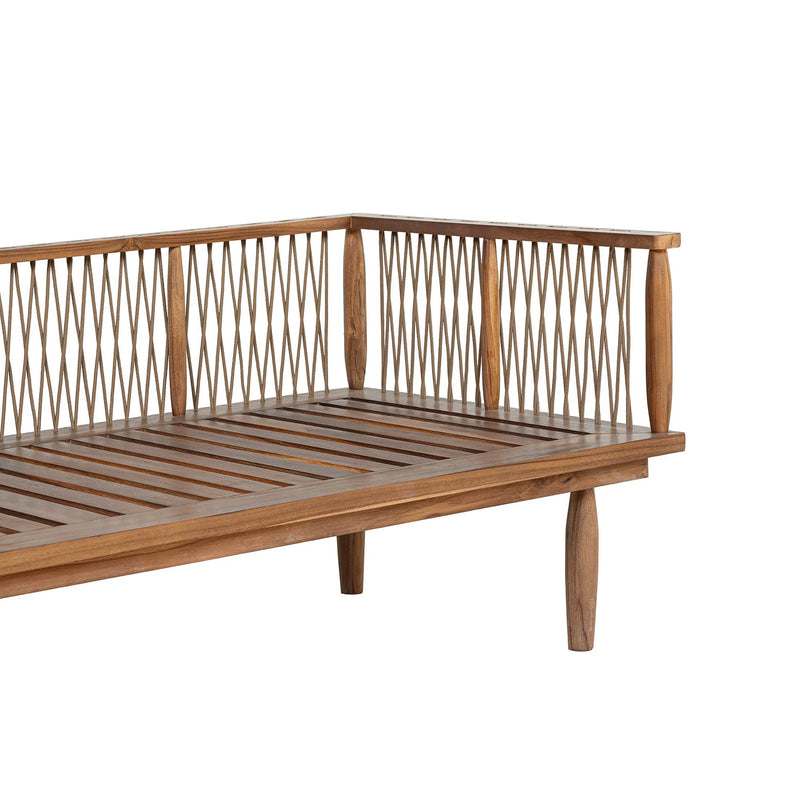 Amellia 80" Outdoor Teak Sofa