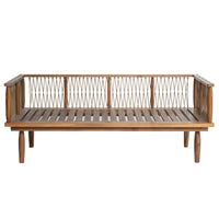 Amellia 64" Outdoor Teak Loveseat