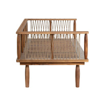 Amellia 64" Outdoor Teak Loveseat