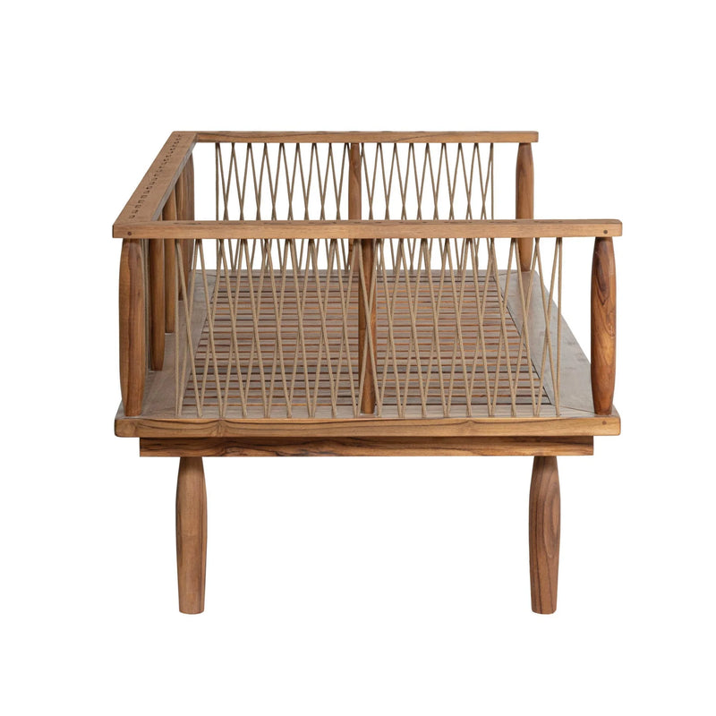 Amellia 64" Outdoor Teak Loveseat