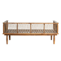 Amellia 64" Outdoor Teak Loveseat