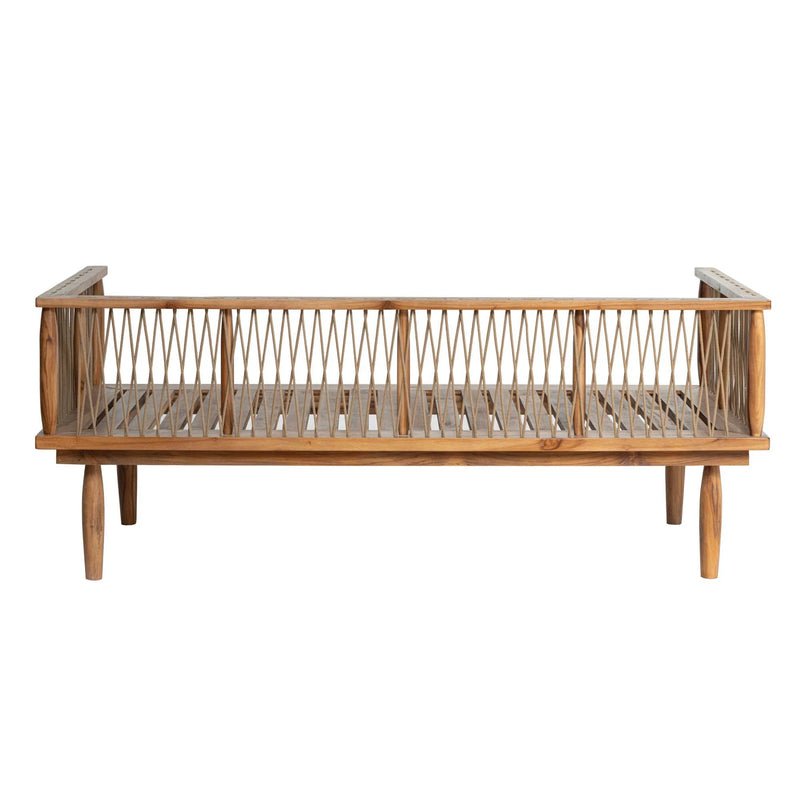 Amellia 64" Outdoor Teak Loveseat