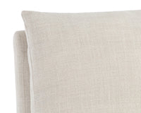 Glenrose Linen Wheeled Dining Chair