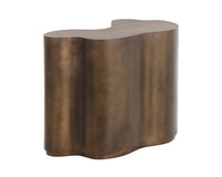 Boise Antique Brass & Bronze Iron Accent Table (2 Sizes Available)