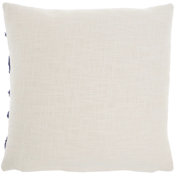 XOXO 18" X 18" Ink Blue Throw Pillow (Set of 2)