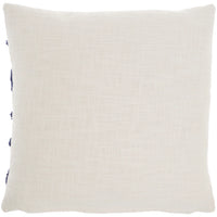 XOXO 18" X 18" Ink Blue Throw Pillow (Set of 2)
