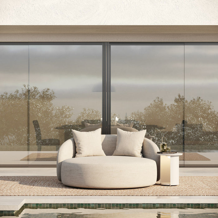 Helene Beige Outdoor Performance Fabric Day Bed