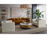 Kira 96" Luxury Velvet Sofa
