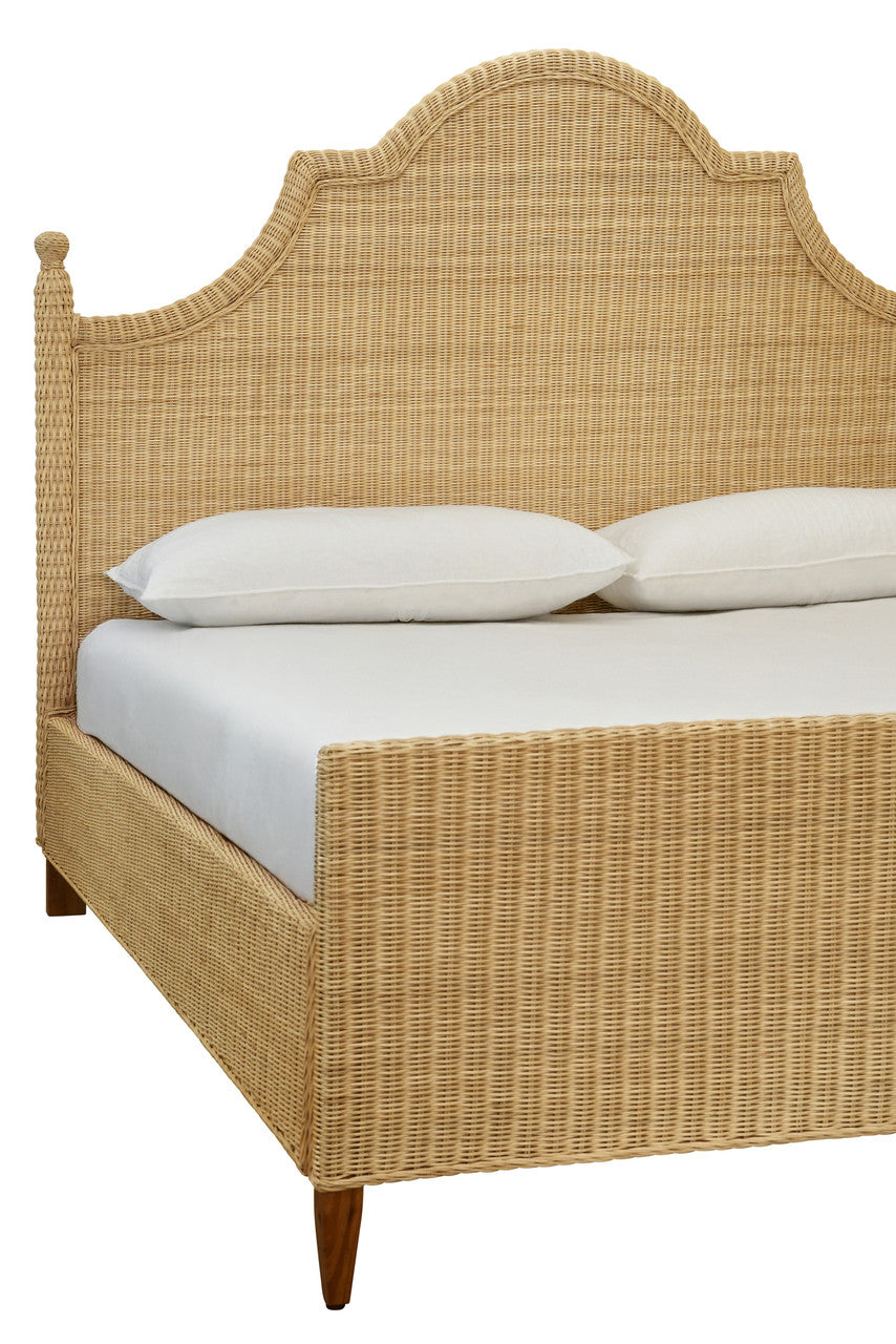 Fleur Rattan Bed