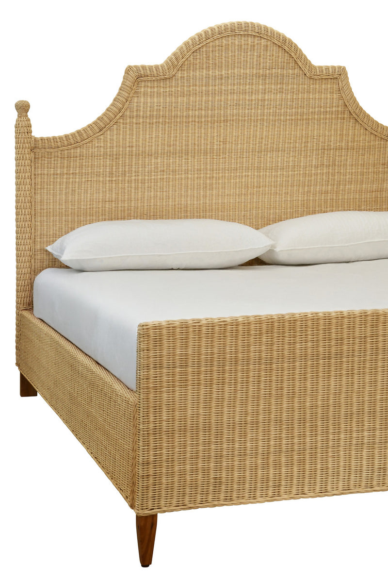 Fleur Rattan Bed