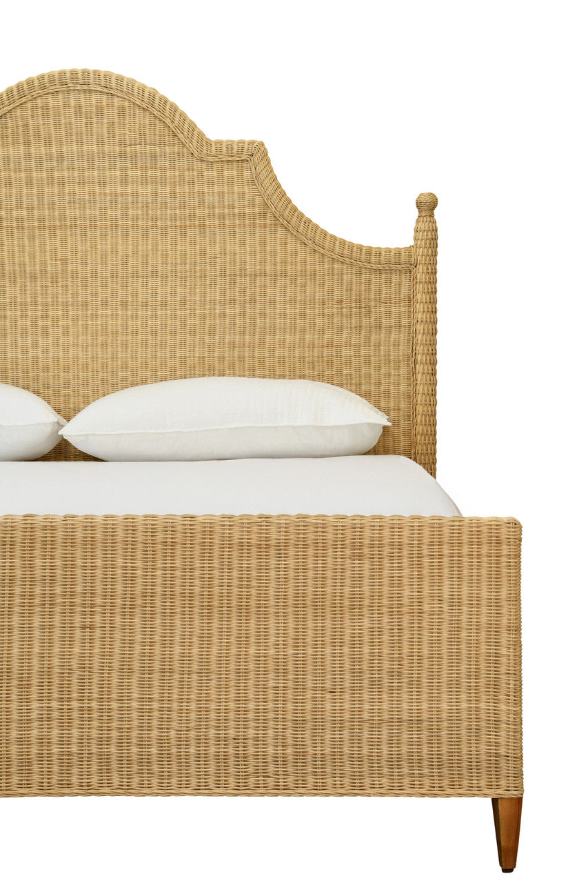 Fleur Rattan Bed