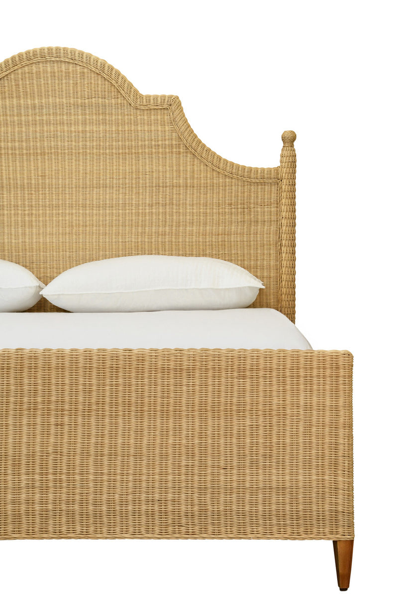 Fleur Rattan Bed