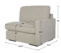 Myra Modular Sand Sofa