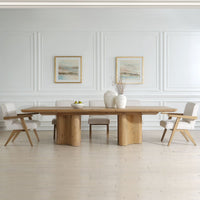 Marigold Natural Snow & Oak Dining Chair