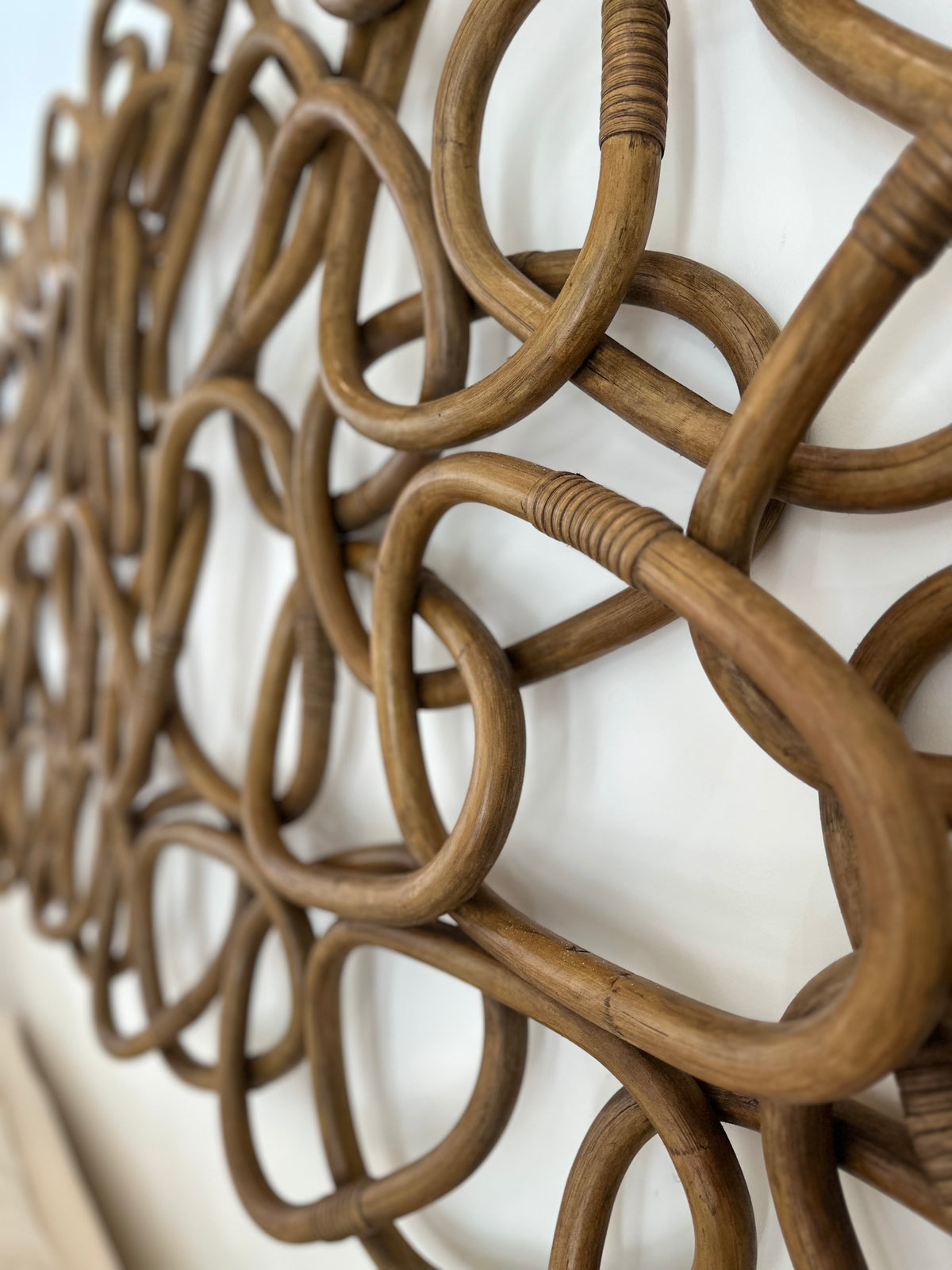 Rattan 45” Wall Decor