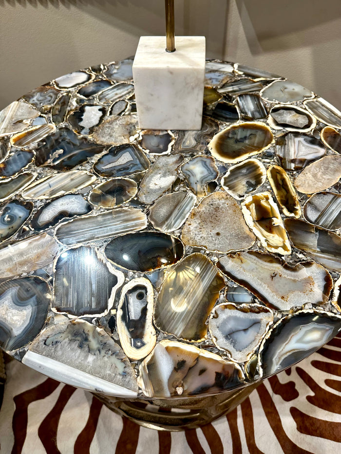 Attan Agate Accent Table
