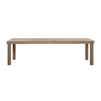 Essie Natural Outdoor 108" Rectangular Dining Table
