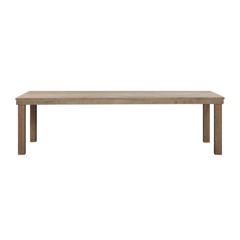 Essie Natural Outdoor 108" Rectangular Dining Table