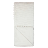 Plush Superior Quality Luxurious Snow Throw