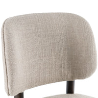 Beatriz Modern Beige & Oak Dining Chair (Set of 2)