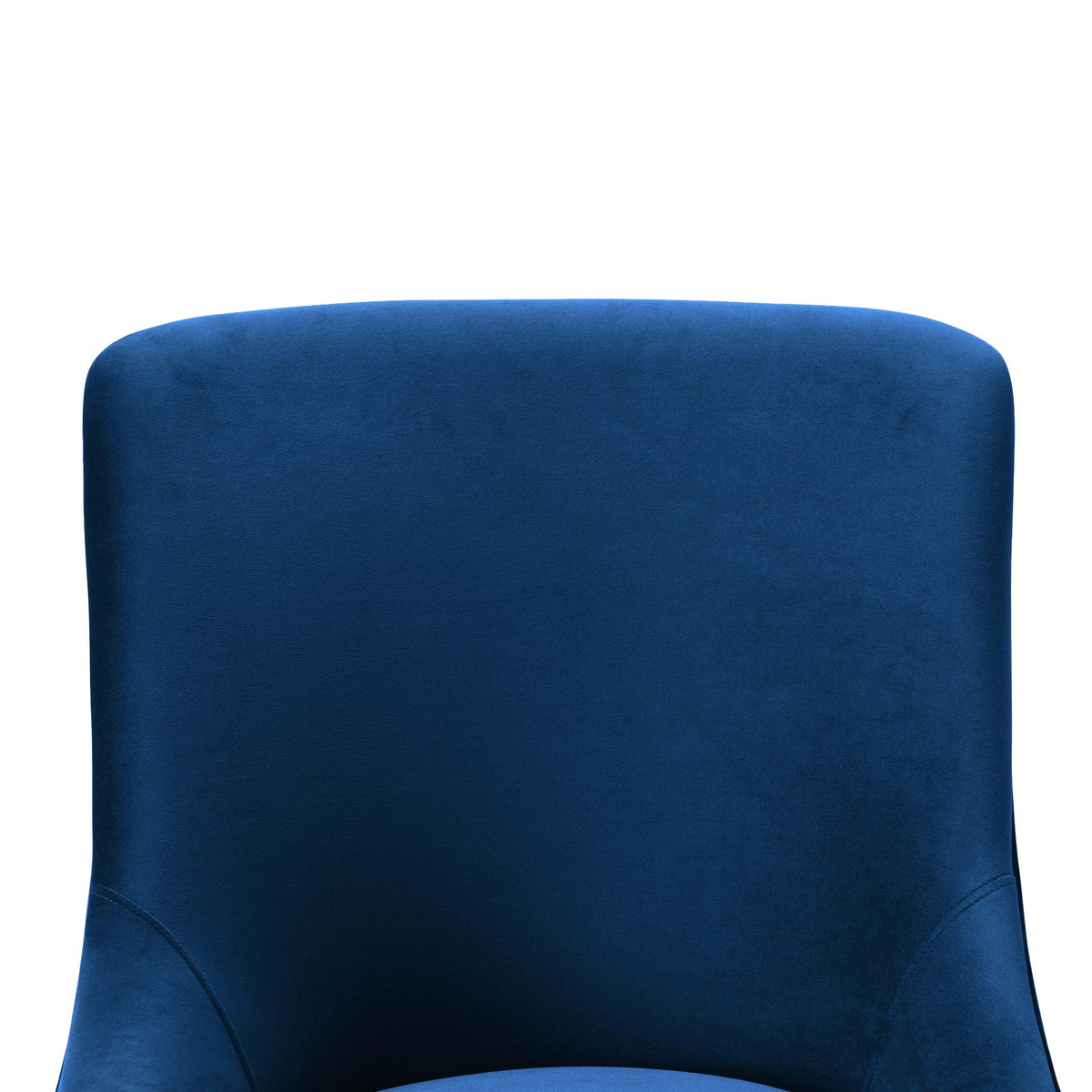 Prado Navy Velvet Office Swivel Office Chair - Luxury Living Collection