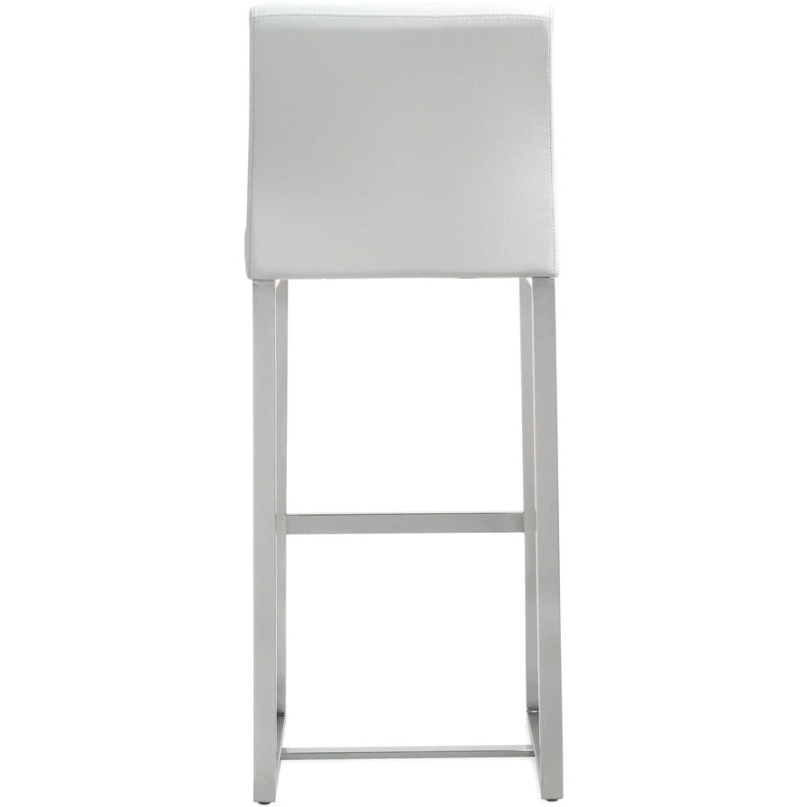Moriah White Steel Barstools (Set of 2) - Luxury Living Collection