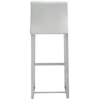 Moriah White Steel Barstools (Set of 2) - Luxury Living Collection