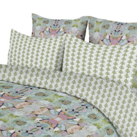 Camille Reversable Olea Twin Comforter Set (3 Piece Set)