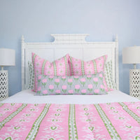 Savannah Reversable Pink Twin Comforter Set (3 Piece Set)