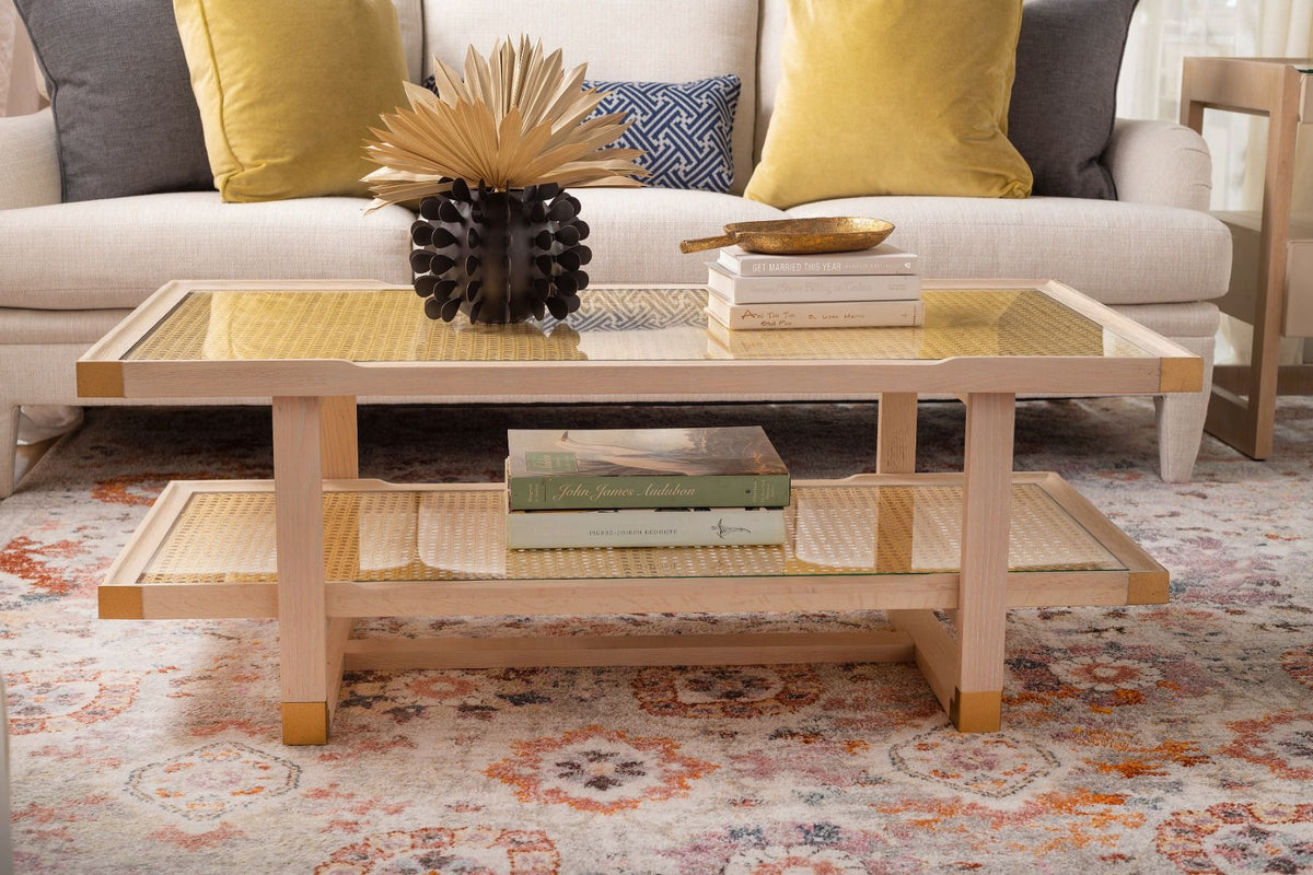 Nissa Natural & Rope Coffee Table