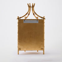 Bamboo Gold Leaf Wall Lantern