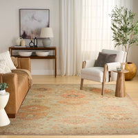 Paris Sage Multicolour Washable Area Rug