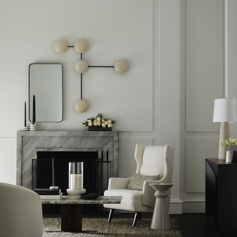 Cashton Cloud Boucle Grey Ash Wing Chair