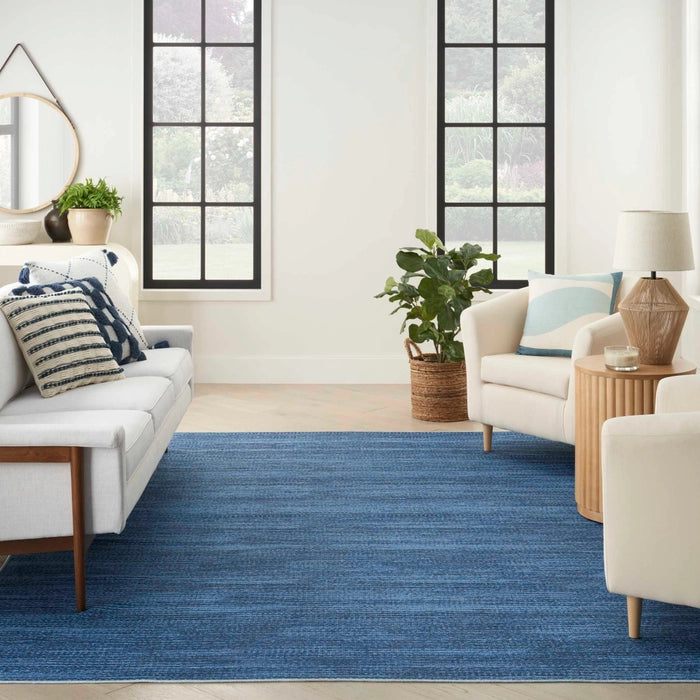 Taylore Modern Blue Washable Area Rug