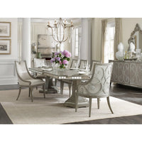 Dulce Opulent Shimmering Boucle Side Chair