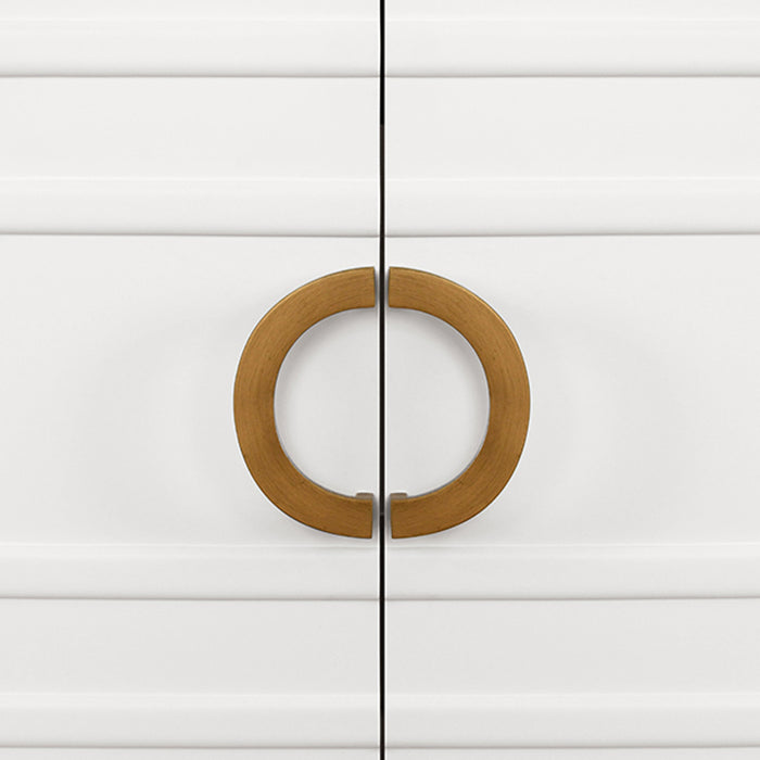 Milana 36.5" Crisp Matte White Bath Vanity