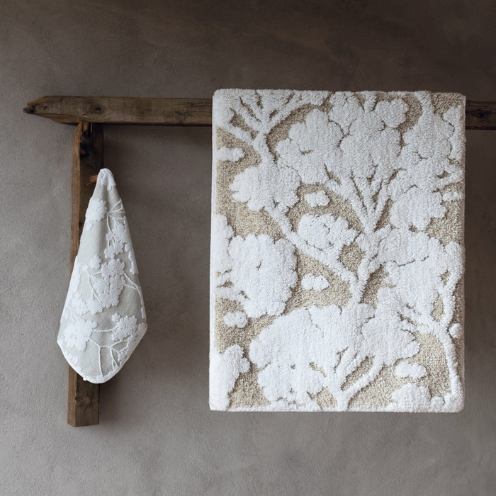 Eden White Luxury Bath Rug