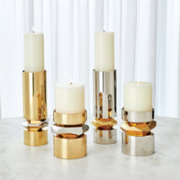 Romano Gold Candle Holders (2 Sizes Available)